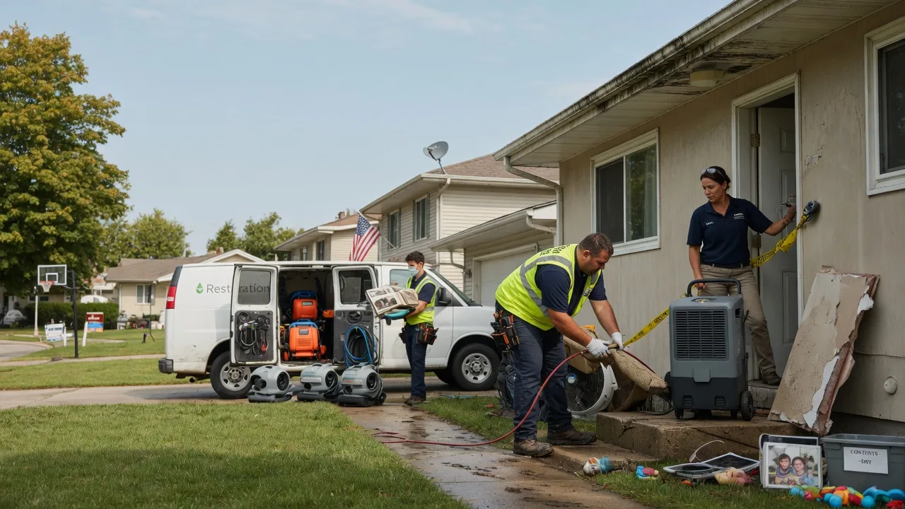 Water Damage Restoration in Cayuga, IN near me